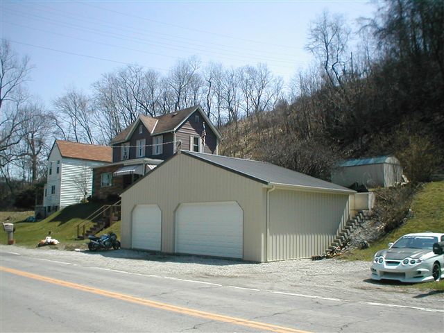 Residential garage, Clairton, PA